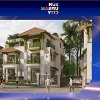 Biệt thự DT 175m2,Đường 27m, Mặt tiền 10m, giá 25 tỷ, dự án Sun urban City hà nam.