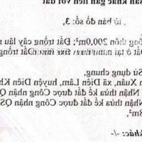 Bán Lô Đất Thổ Cư Thôn Khánh Xuân, Xã Diên Lâm, Huyện Diên Khánh