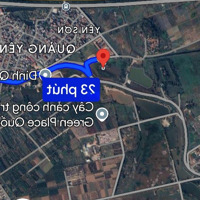Bán Đất Khu Hồ Vàng, Thôn Quảng Yên, Xã Yên Sơn, Huyện Quốc Oai, Tp. Hà Nội