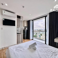 Studio Ban Công, Máy Giặt Riêng, Thang Máy Ô Tô Tận Cửa, Cư Xá Bắc Hải An Ninh, Nội Thất Cao Cấp