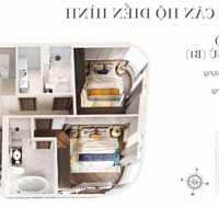 Bán Căn Hộ Góc 2 Phòng Ngủ 2 Vệ Sinh81,5M2 View Hồ Bơi, Thanh Toán Chỉ 5% Kí Hđmb. Ưu Đãi Đến 10%. Liên Hệ: 0916592969