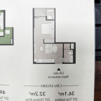 Chị Gái Tôi Cần Tiền Đầu Tư Nên Đẩy Nhanh Căn Hộ Studio, Trục 21 Tòa A3 Giá Bán 2.980 Tỷ Bao Phí