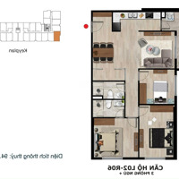 Bán Cc Eden Garden Thái Bình, 3,067 Tỷ, Căn Góc 94,1M2, 3 Phòng Ngủ 2 Vệ Sinh Fo Cđt Ch23-L02