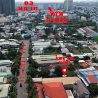 Giảm 1,5Ty, Bán Gấp Mảnh Đất Mặt Tiền Kinh Doanh Đường Võ Thị Sáu, P. Đông Hòa, Tp Dĩ An