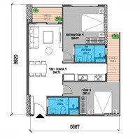 Bán Căn 2 Phòng Ngủ73M2 Rộng Rãi, Ngay Chân Ga Tàu Điện Đi Vào Cầu Giấy, Kim Mã, Nhận Nhà Ngay