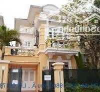 Bán biệt thự khu C5 Ciputra  217m2 sau nhà là Hồ điều hòa và công viên rộng 60ha