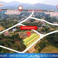 Cần Ra Ngay Lô Đất 5M Mặt Tiền Tổng 125M2 Full Thổ Cư Ngay Chợ Thạch Quảng, Sẵn Sổ Giá Chỉ 1Xx Tr