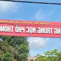 Bán 90 M2 Đất Mặt Đường Đối Diện Trường Cấp Ba Trần Tất Văn - An Thắng- An Lão. Buôn Bán To Nhỏ