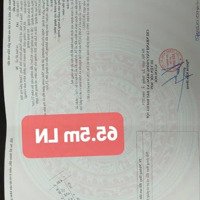 Chính Chủ Cần Bán 65,5M Đông Sơn Chỉ Hơn 1 Tỷ