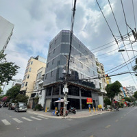 Tòa Nhà Cho Thuê Góc 2Mặt Tiềnnguyễn Minh Hoàng, Phường 12 (K300), 8X20M, Hầm 4 Lầu, Sàn Suốt, Giá 88 Triệu