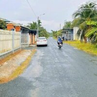 bán nền biệt thự mặt tiền lộ xã phước thạnh , châu thành , bến tre