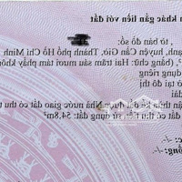 Đất Mặt Tiền Giồng Ao, Cần Giờ 40 Triệu/M2- Đường Thông Ra Bến Phà Qua Vũng Tàu