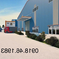 Cho Thuê 5.000M2 - 10.000M2 - 50.000M2 Nhà Xưởng Mới Tân Uyên Bình Dương