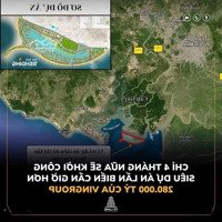 Đất Mặt Tiền Duyên Hải Sát Biển Dự Án Vingroup, 1281M2 Thổ Cư, 35 Tỷ - Giá Tốt Đầu Tư Sinh Lời Ngay