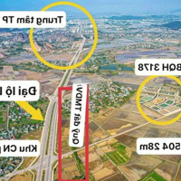 Siêu Rẻ, Bán Lô Đất Kdt Đông Văn 100M2 Bên Cạnh Kcn 650Ha Cách Đại Lộ Lê Lợi Chỉ 300M Giá 1,X Tỷ