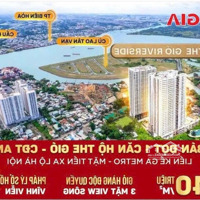 Bán Cc View Đẹp Tại The Gió Riverside, 40 Triệu/M2, 65M2, 2 Phòng Ngủ 2 Vệ Sinh Dĩ An, Bình Dương