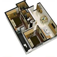 Bán Cc Topaz Home, 2,2 Tỷ, 70M2, 3 Phòng Ngủ 2 Vệ Sinh Tân Thới Nhất, Q12, Hỗ Trợ Bank 1Ty3