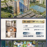 Bán Căn Studio Tại Vinhomes Cổ Loa, 3,3 Tỷ, 32M2 Tầng Đẹp Liên Hệ Bảng Giá Căn Studio - 0866588188