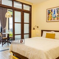 Căn Hộ Mới Khai Trương - 1 Phòng Ngủban Công - Dọn Dẹp Phòng Miễn Phí, Nội Thất Cao Cấp