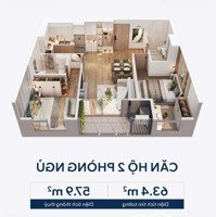 Đón Sóng Xây Cầu Tứ Liên -Chỉ 5,1 Tỷ Căn 2Pn- View Đường Lớn-Diện Tích 60M2-Vay 80%-Htls 4-2028