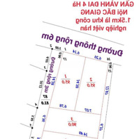 - 4 Lô Bắc Phú Hàng F0 Thổ Cư - Đường Vành Đai 4 Hà Nội Bắc Giang Và Khu Công Nghiệp Việt Hàn 1Km