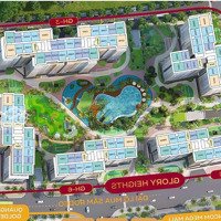 Cho Thuê Căn Hộ Gh3.06.06 Phân Khu Glory Heights Nhà Trống Giao Ngay View Hồ Bơi, Quảng Trường 6 Triệu