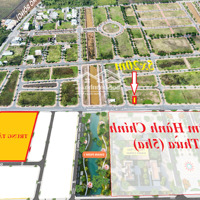 Chính Chủ Gửi Bán Lô Đất Đối Diện Trung Tâm Hành Chính Mới Thủ Thừa,Mặt Tiềnđường 24M