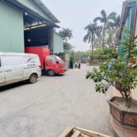 Ct Kho Xưởng Mặt Đại Lộ Thăng Long, Ngay Cầu Vượt An Khánhdiện Tích200M, Điện 3Fa, Xe Công Vào, Xuất Vat