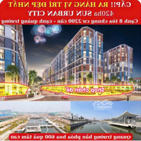 Cơ Hội Hiếm Có Để Sở Hữu Shophouse Khối Đế Tại Sun Urban City Hà Nam