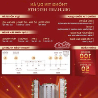 Orchard Heights - Phân Khu Cao Tầng Đẹp Nhất Tại Tổng Dự Án Sycamore Chỉ 50 Triệu/M2