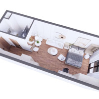 Bán Căn Hộ Chung Cư P1 Gò Vấp, Nhà Full Nội Thất, Ban Công, Hỗ Trợ Trả Chậm