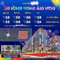 SIÊU PHẨM SHOP KHỐI ĐẾ - SỔ LÂU DÀI – CHỈ TỪ 3 TỶ - TẠI ĐT NGHỈ DƯỠNG VEN ĐÔ TIỆN ÍCH 5* - 091.109.0279