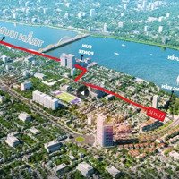 Chủ Nhà Cần Tiền Gấp Bán Miếng Đất View Sông Đối Diện Cv Asian Park, Tòa Tháp 69 Tầng, Ib Xem Sổ