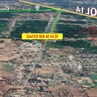 Đi Lại Khó Khăn Bán Lại Lô Đất 531M2 Mặt Đường Đt7 Tại Ninh Thọ Ninh Hoà