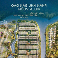 Chủ Đầu Tư Mở Bán Đợt 1 Khu Villa Vườn, 3 Mặt Sông Nước Compound Đầu Tiên Global City