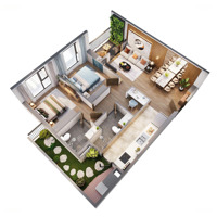 Chính Chủ Gửi Bán Căn 3 Phòng Ngủ 100M2 The Wisteria Giá Bán 5.5 Tỷ. Liên Hệ: 0977.986.243