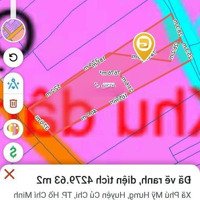 Bán Lô Đất Giá Rẻ Đầu Tư Sinh Lời Caodiện Tích7800M2 Có 1900M2 Thổ Cư Mặt Tiền Đường Nguyễn Thị Rành