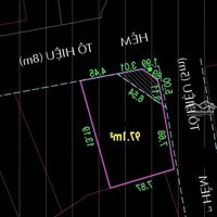 Nhà 7.8 X 13M Góc 2 Mặt Hẻm 8M Đường Tô Hiệu P. Hiệp Tân