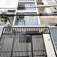 Giảm 600 Triệu, Ngay Chợ Bà Chiểu 84M2, Nhà 4 Tầng Mới Đẹp. Ngay Rạch Xuyên Tâm Giá Tăng X2. Chỉ 10.X T