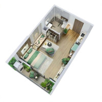 Chị Gái Em Đang Cần Bán Gấp Căn Studio Có Ban Công Dài , 29M2 Thông Thủy , Giá 2.245 Bao Phí
