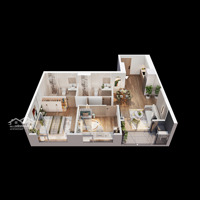 Dự Kiến 92 Triệu/M2 Dành Cho Căn 2N 2 Vệ Sinh Vị Trí View Đông Tứ Mệnh. Giá Rẻ Như 1 Ngủ