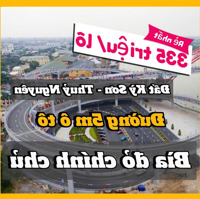 Mở Bán 10 Lô Giá Rẻ Nhất Thuỷ Nguyên 355 Triệu Sổ Đỏ Chính Chủ Đường 5M - 0345693286