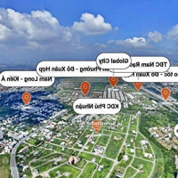 Giá Hạt Dẻ! Bán Gấp Nền Bt 2 Mặt Tiền 300M2 Kdc Phú Nhuận Chỉ 79 Triệu/M2 - Đối Diện Global City