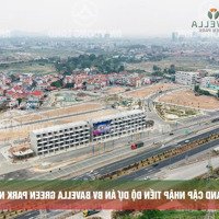 Bán Đất Bắc Giang Bavella Green Park, Sẵn Sổ Đỏ, Công Chứng Ngay. 50 Lô Độc Quyền