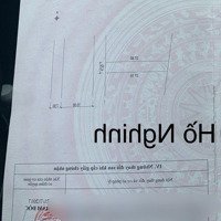 Bán Nhanh Lô Đấtmặt Tiềnhồ Nghinh Gần Vương Thừa Vũ