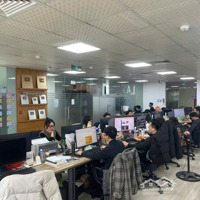 Nhượng Văn Phòng Tại Ngõ 11 Duy Tân, Sẵn Nội Thất Vách Kính, Sàn Lô Góc 2 Mặt Thoáng, Full Kính