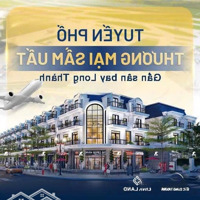 Bán Shophouse Xây Dựng Sẵn Kinh Doanh Ngay 1 Triệuệt 3 Lầu Diện Tích 120M2-160M2 Tại Stc Long Thành