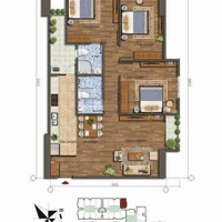 Cho Thuê Căn Hoa Hậu Chung Cư Ecolife Tây Hồ 3 Phòng Ngủ Trang Bị Nội Thất, 17 Triệu/Th