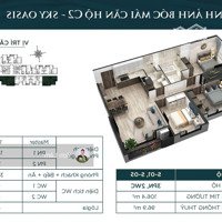 Chính Chủ Bán 3 Ngủ 106M2 - Đông Nam - View Đảo - Skyoasis - Full Đồ