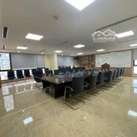 Bán Tòa Nhà Văn Phòng Mặt Phố Hoàng Quốc Việt 8 Tầng Thông Sàn Dòng Tiền Ổn Định 150 Triệu/Tháng